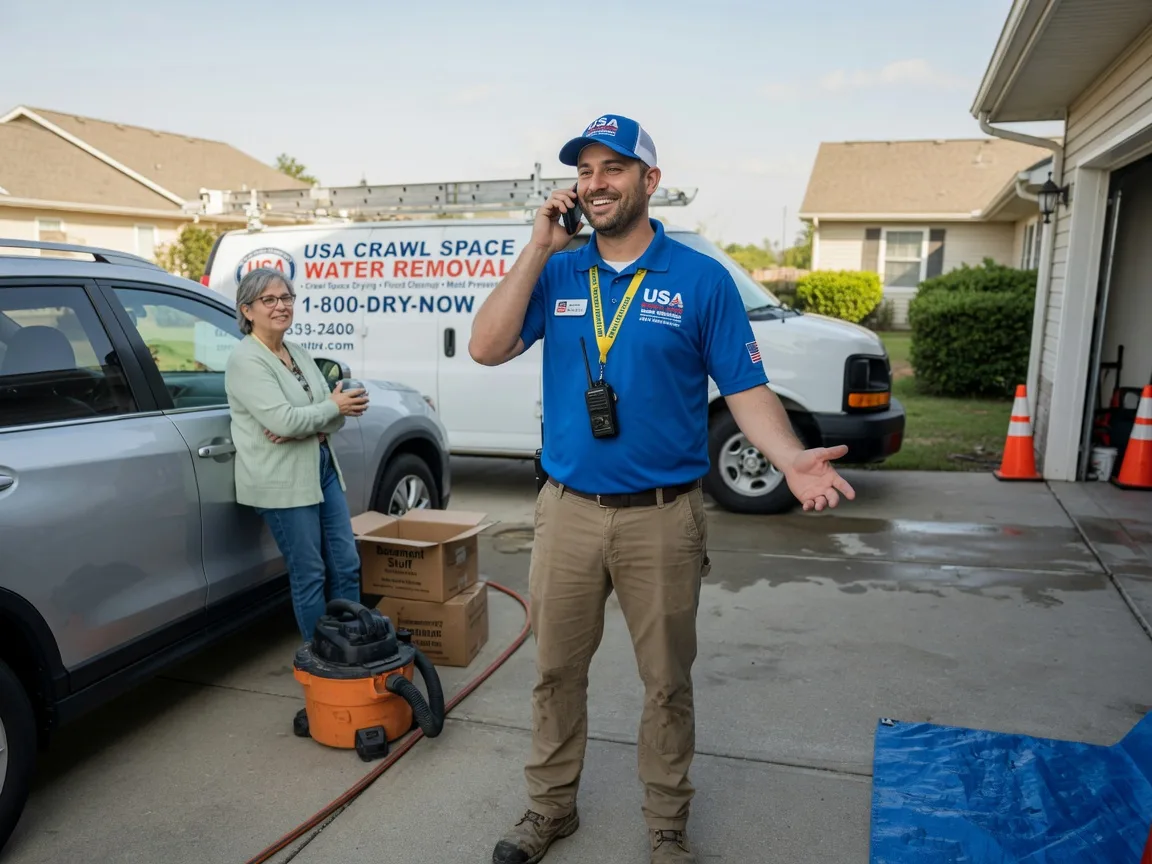 Crawl Space Water Removal Morganza, MD FAQs